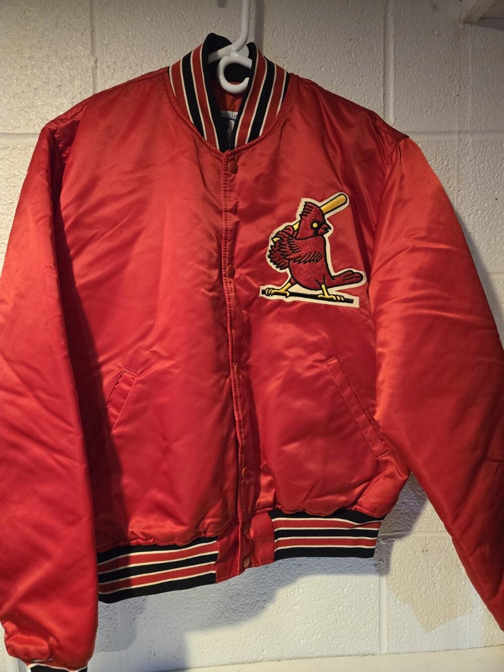 Vintage Rare MLB By Starter St Louis Cardinals Red Jacket Excellent Condition...